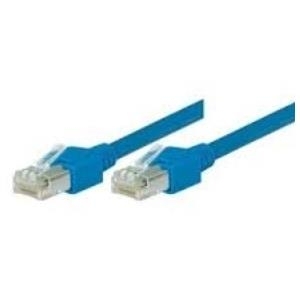 Dätwyler Patchkabel S/UTP, Cat 5e, blau, 2,0 m hochflexibel, mit Hirosesteckern TM11 (71902B)