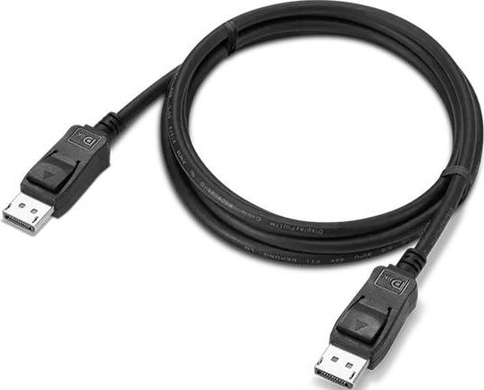 Lenovo 4X91U92142 DisplayPort-Kabel 1,8 m DisplayPort 1.4 Schwarz