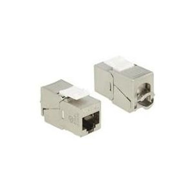 DeLOCK Keystone module Modulare Eingabe RJ-45 Packung mit 24 86479