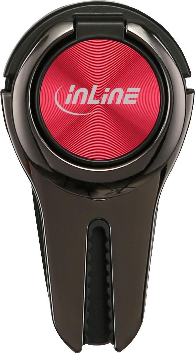 InLine 55266B  InLine Smartclip 3in1 - Kfz-Halterung/Fingerhalter