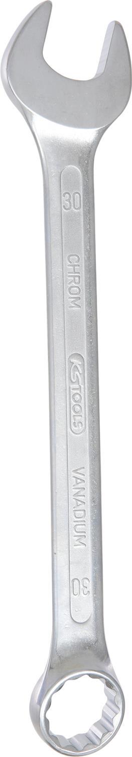 KS TOOLS CLASSIC Ringmaulschlüssel, abgewinkelt, 30mm (517.0630)