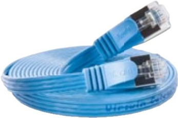 SLIM S6 10 WS - Cat.6 SLIM-Patchkabel, STP(PIMF), 10 m, weiß (PKW-STP-SLIM-KAT6 10.0 WS)