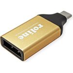 ROLINE 12.03.3232 USB-Grafikadapter 4096 x 2560 Pixel Gold (12.03.3232)