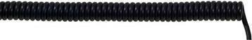 LAPP 73220255 Spiralkabel UNITRONIC® SPIRAL 100 mm / 400 mm 5 x 0.25 mm² Schwarz 1 St. (73220255)