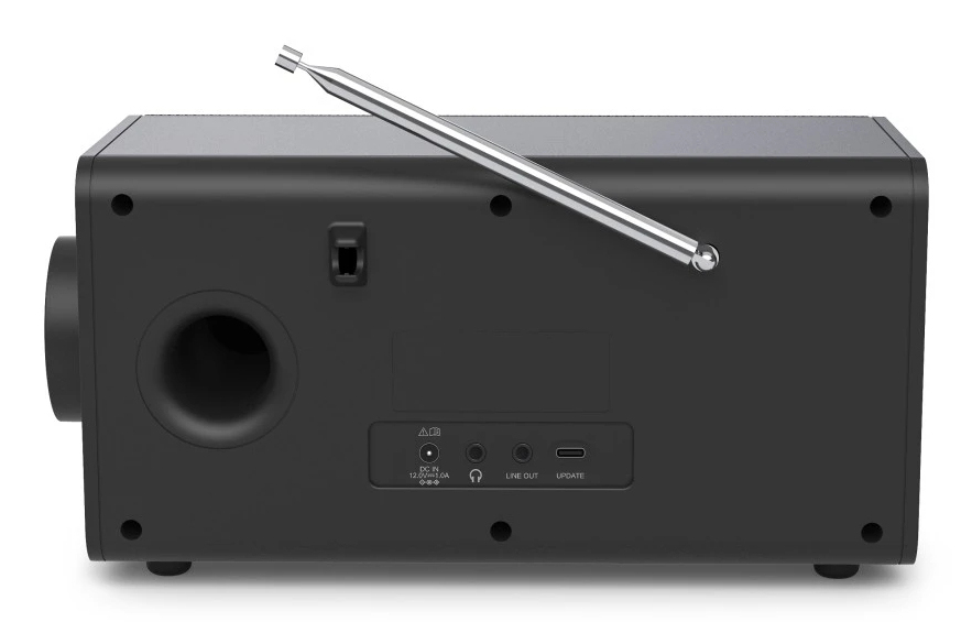 Hama DR1001 Digitalradio DAB/DAB+/FM Bluetooth RX Radiowecker Schwarz