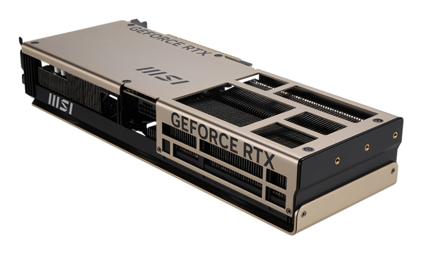 MSI GeForce RTX 5070 Ti 16G INSPIRE 3X OC Grafikkarte 16 GB GDDR7 Bronze