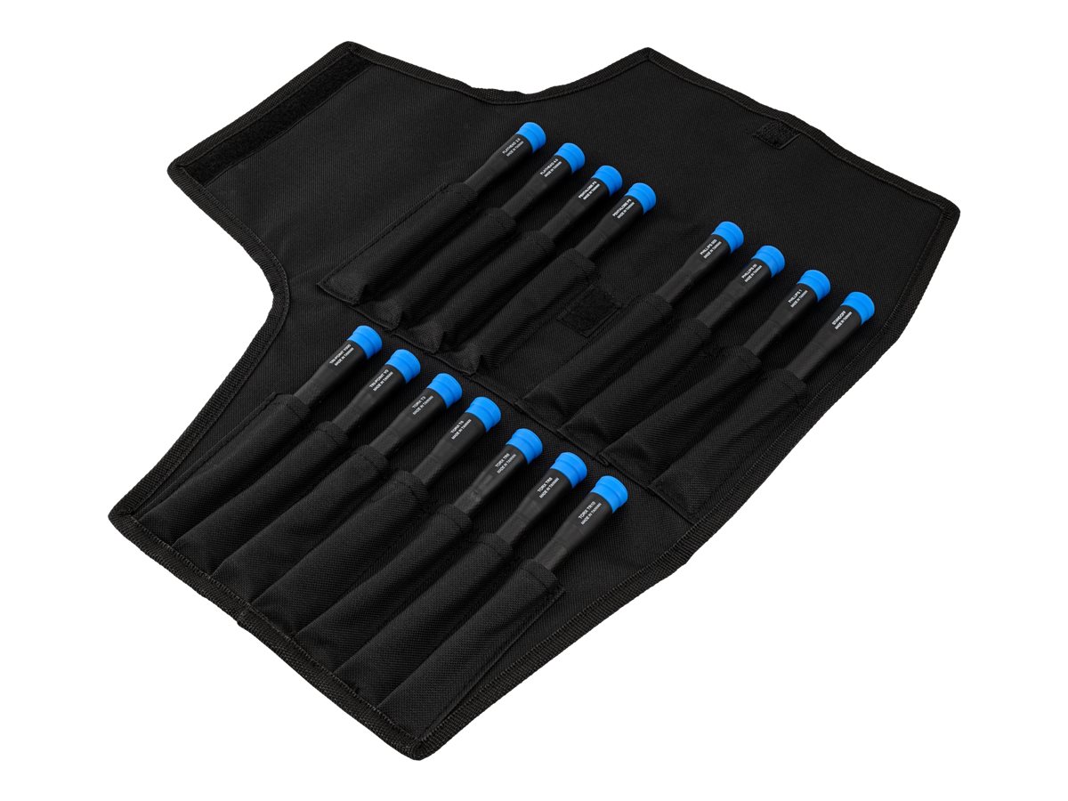 iFixit Marlin Präzisionsschraubendreher-Set, 15-teilig, Schwarz, Blau