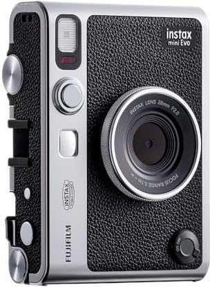 Fujifilm Instax Mini Evo 3" Sofortbildkamera Bluetooth Schwarz