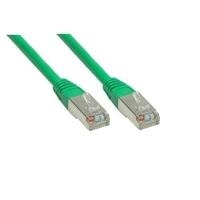 RNS® Patchkabel mit Rastnasenschutz, Cat. 6, S/FTP, PiMF, PVC, 250MHz, grün, 0,5m, Good Connections (8060-005G)