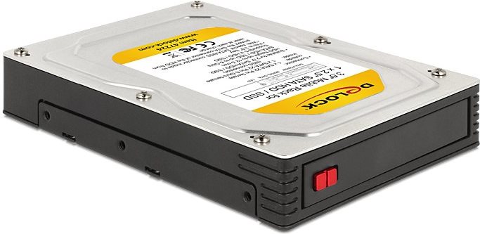 Delock 3.5? Wechselrahmen für 1 x 2.5? SATA HDD / SSD 47224