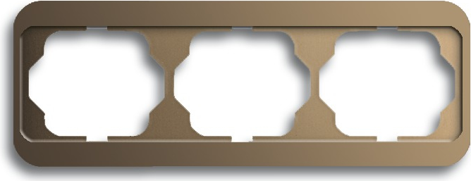 Busch Jaeger 1754-0-1728 Wandplatte/Schalterabdeckung Bronze (1754-0-1728)