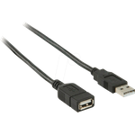 Nedis CCGB60010BK20 USB Kabel USB 2.0 2 m USB A (CCGB60010BK20)