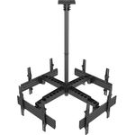 Equip Deckenhalterung 81,30cm (32")-65" Flat Screen schwarz Quad (650372)