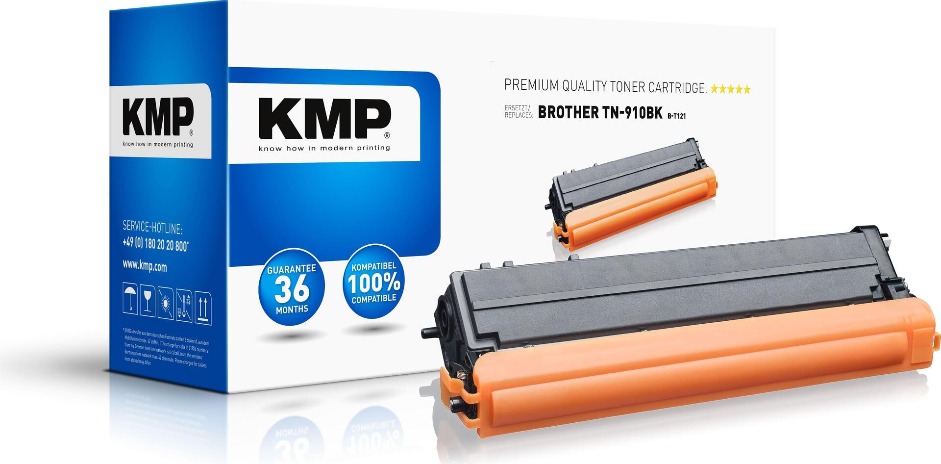 KMP B-T121 180 g Schwarz (1264,0000)