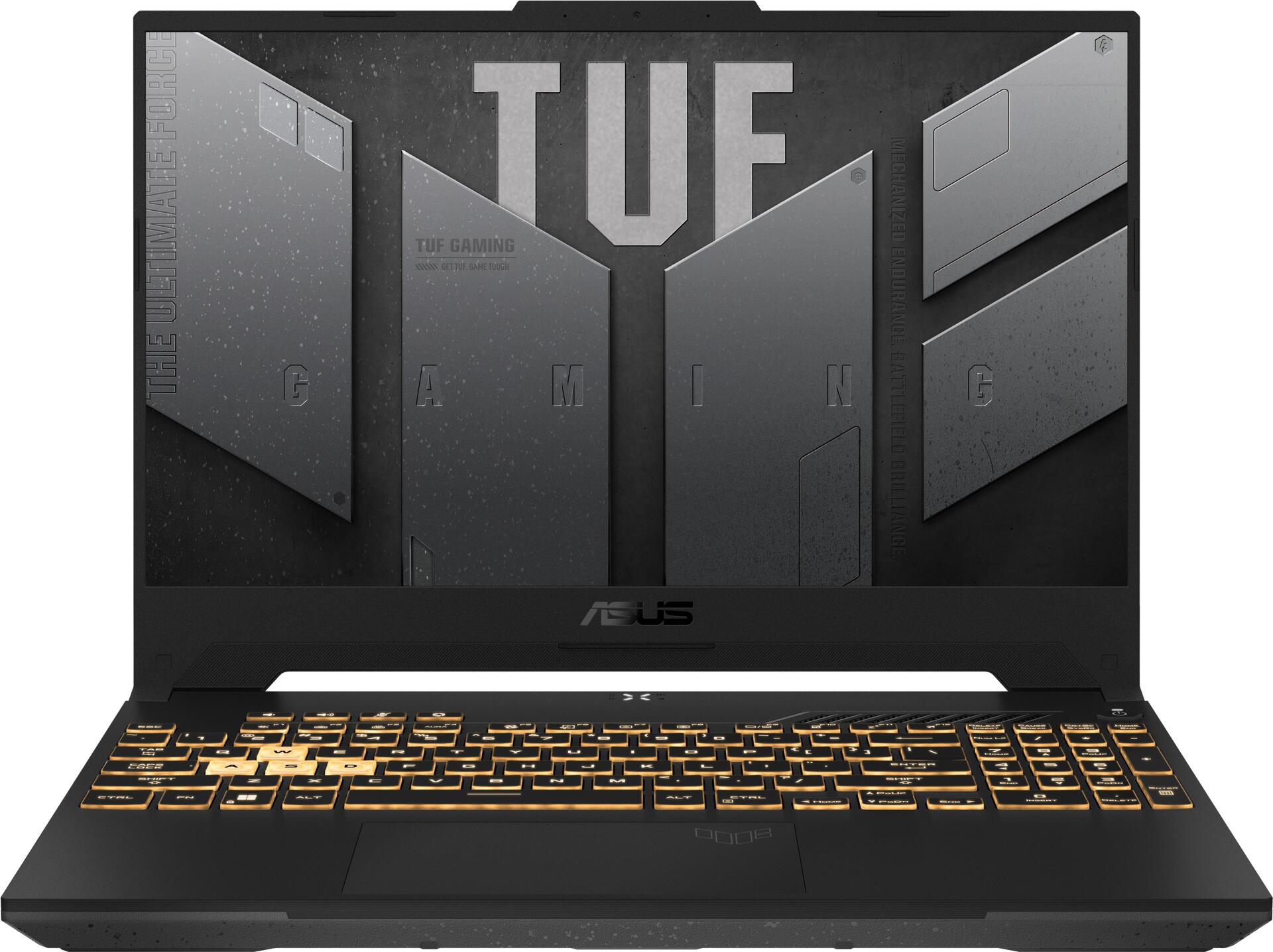 ASUS TUF Gaming A15 FA507UI-HQ010W Laptop 39,6 cm (15.6") Quad HD AMD Ryzen™ 9 8945HS 16 GB DDR5-SDRAM 1 TB SSD NVIDIA GeForce RTX 4070 Wi-Fi 6 (802.11ax) Windows 11 Home Grau (90NR0I65-M001R0)
