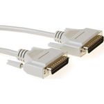 ACT 1.8 metre Serial 1:1 connection cable 25 pin D-sub male - 25 pin D-sub male. Length: 1.8 m Conn cable 25m/m mold 1.80m (AK4015)