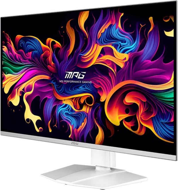 MSI MPG 321URXWDE QD-OLED, Gaming-Monitor - (80 cm (31.5 Zoll) UltraHD/4K, QD-OLED, Adaptive-Sync, USB-C, 240Hz Panel) white [Energieklasse G] (9S6-3DD29A-023)