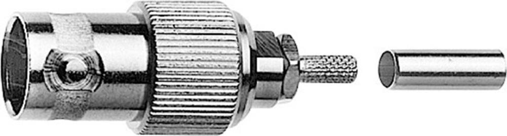 Telegärtner BNC-Kabelbuchse Crimp G03 50 Ohm, crimp/crimp, A2913, G03 (RG178 B/U)  - 1 Stück (J01001B0060)