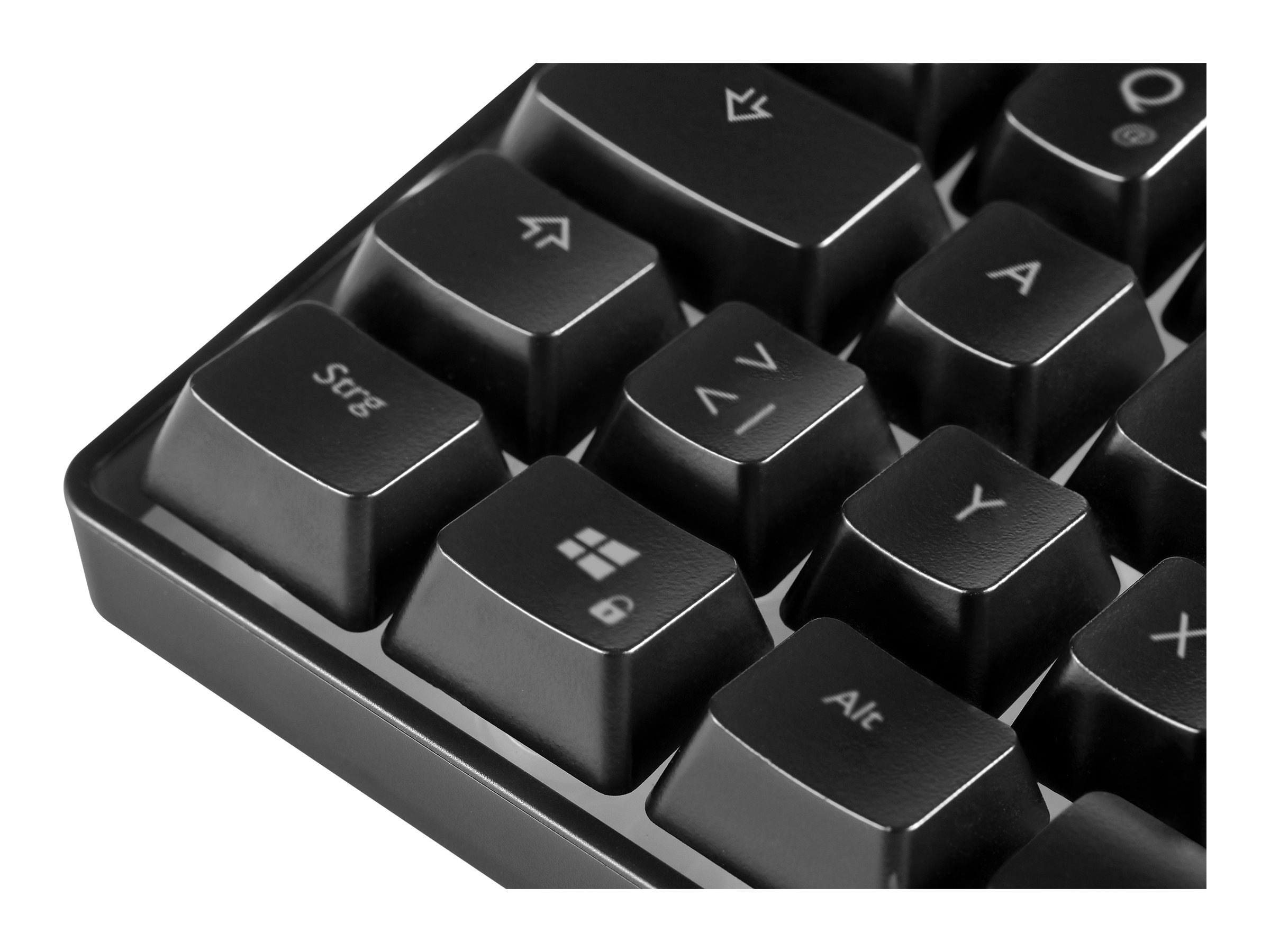 Deltaco GAMING DK240 60% Gaming-Tastatur RGB-LED QWERTZ Schwarz