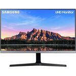 Samsung U28R550UQR - LED-Monitor - 70.8 cm (28") - 3840 x 2160 4K @ 60 Hz - IPS - 300 cd/m² - 1000:1 - 4 ms - 2xHDMI, DisplayPort - dunkelgrau/blau [Energieklasse G]
