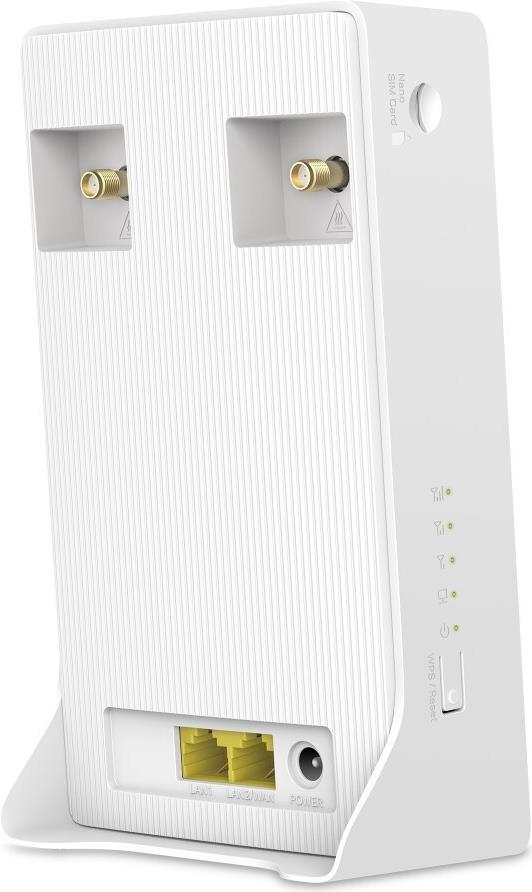 Mercusys MB110-4G 4G WLAN-Router Wi-Fi 4 (802.11n) Einzelband 2,4 GHz 300 Mbit/s Weiß