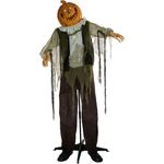 EUROPALMS Halloween Figur Kürbismann, animiert, 170cm (83316117)