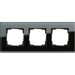 GIRA 3fach Rahmen Esprit, Standard 55, System 55 Schwarz 021305 (021305)