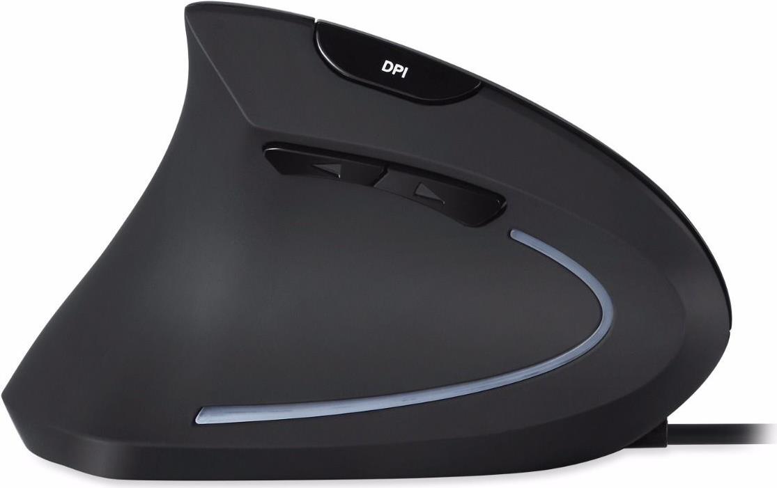 Perixx PERIMICE-513L Ergonomische Maus Schwarz