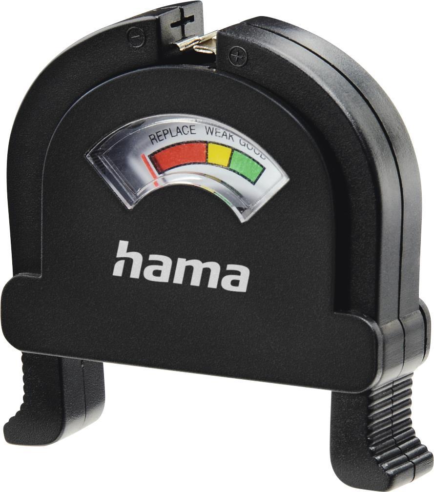 Hama Akku-/Batterie-Tester, Universal-Messgerät für Akkus, Batterien (00223542)