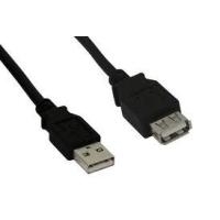 InLine® USB 2.0 Verlängerung, St/Bu Typ A, schwarz, 0,5m (34650B)