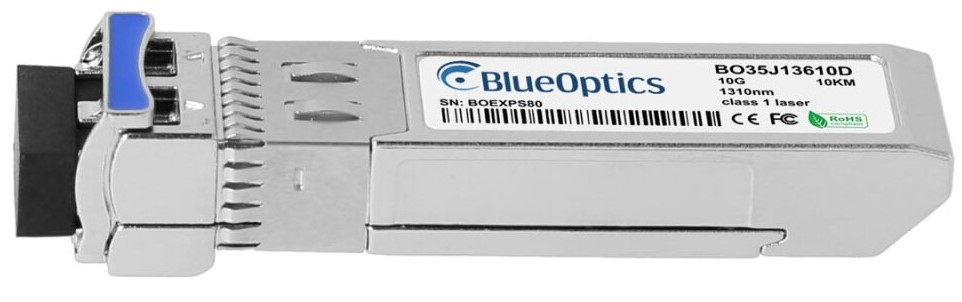 BlueOptics S26361-F3986-L6-BO SFP+ Transceiver 10GBASE-LR LC-Duplex Singlemode 1310nm 10km Aluminium