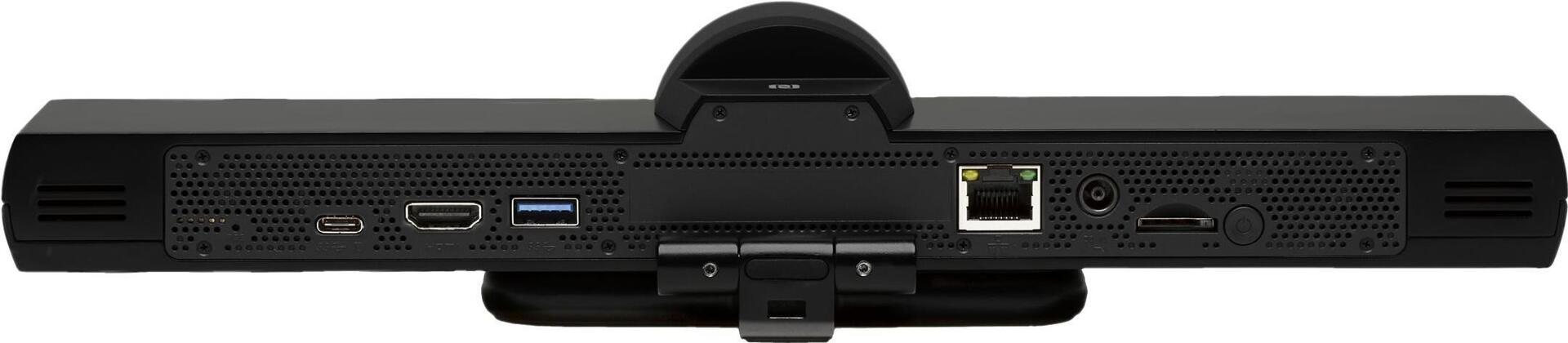 Konftel Cam CC200 IP-Videokonferenzkamera, 4K-Sensor, Full HD 1080p, Schwarz/Blau