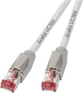 EFB-Elektronik RJ45 Patchkabel Cat.6A S/FTP LSZH Draka UC900 TM21 weiß 0,5m Hersteller: EFB Elektronik (K8058.0,50)