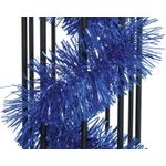 EUROPALMS Metallic-Girlande, blau, 12,5x270cm (8350054D)