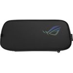 ASUS ROG ALLY Travel Case Cover Jede Marke Polyester - Polyurethan (PU) Schwarz (90NV00D0-B10000) (geöffnet)