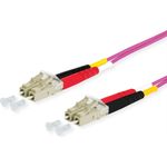 METZ CONNECT 151S1EOJO10E. Kabellänge: 1 m, Lichtleitertyp: OM4, Anschluss 1: 2x SC, Anschluss 2: 2x LC, Lochdurchmesser: 50 µm, Steckerverbindergeschlecht: Männlich/Männlich, Kabelfarbe: Pink (151S1EOJO10E)