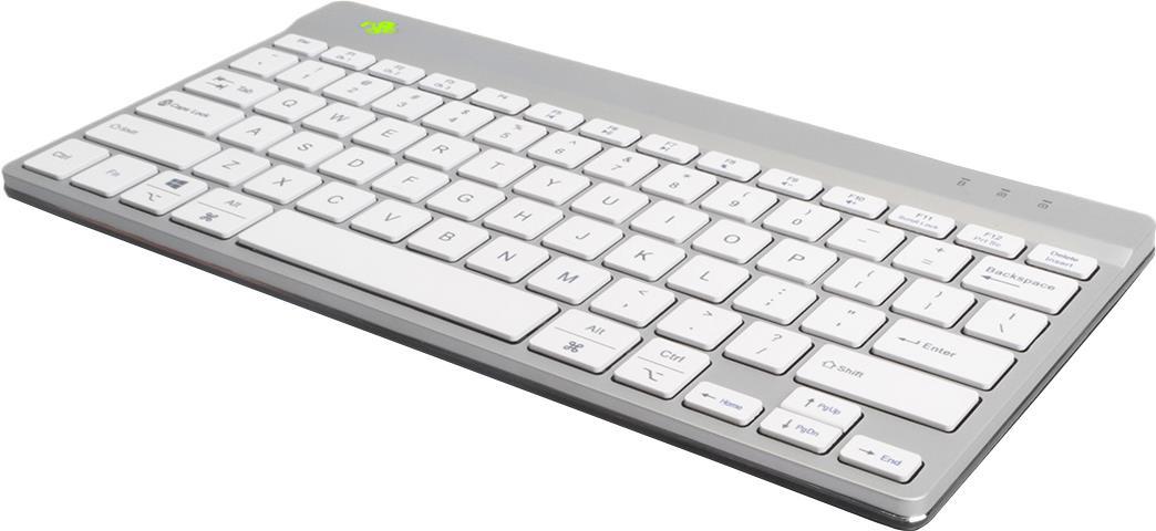 R-Go Tools Compact Break RGOCONDWLWH Tastatur USB QWERTY Holländisch Weiß (RGOCONDWLWH)
