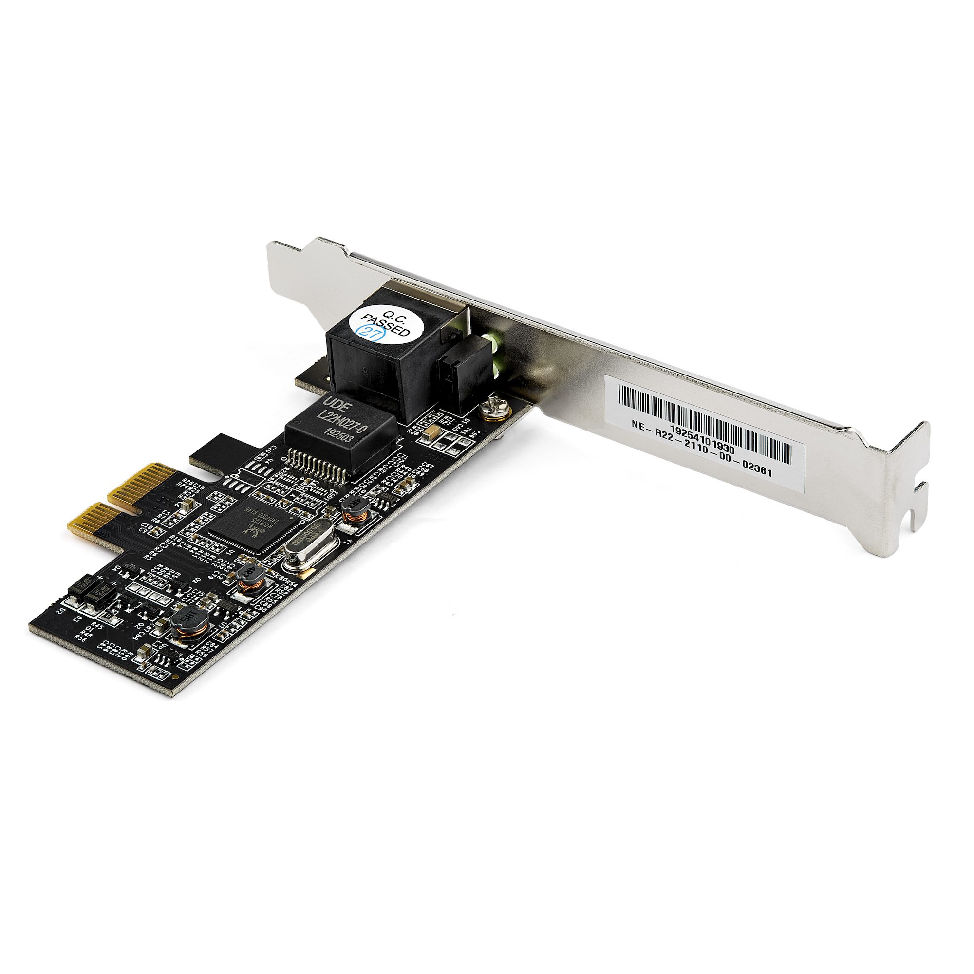 StarTech.com ST2GPEX PCIe x4 Netzwerkkarte 2.5 Gbps Low-Profile Schwarz