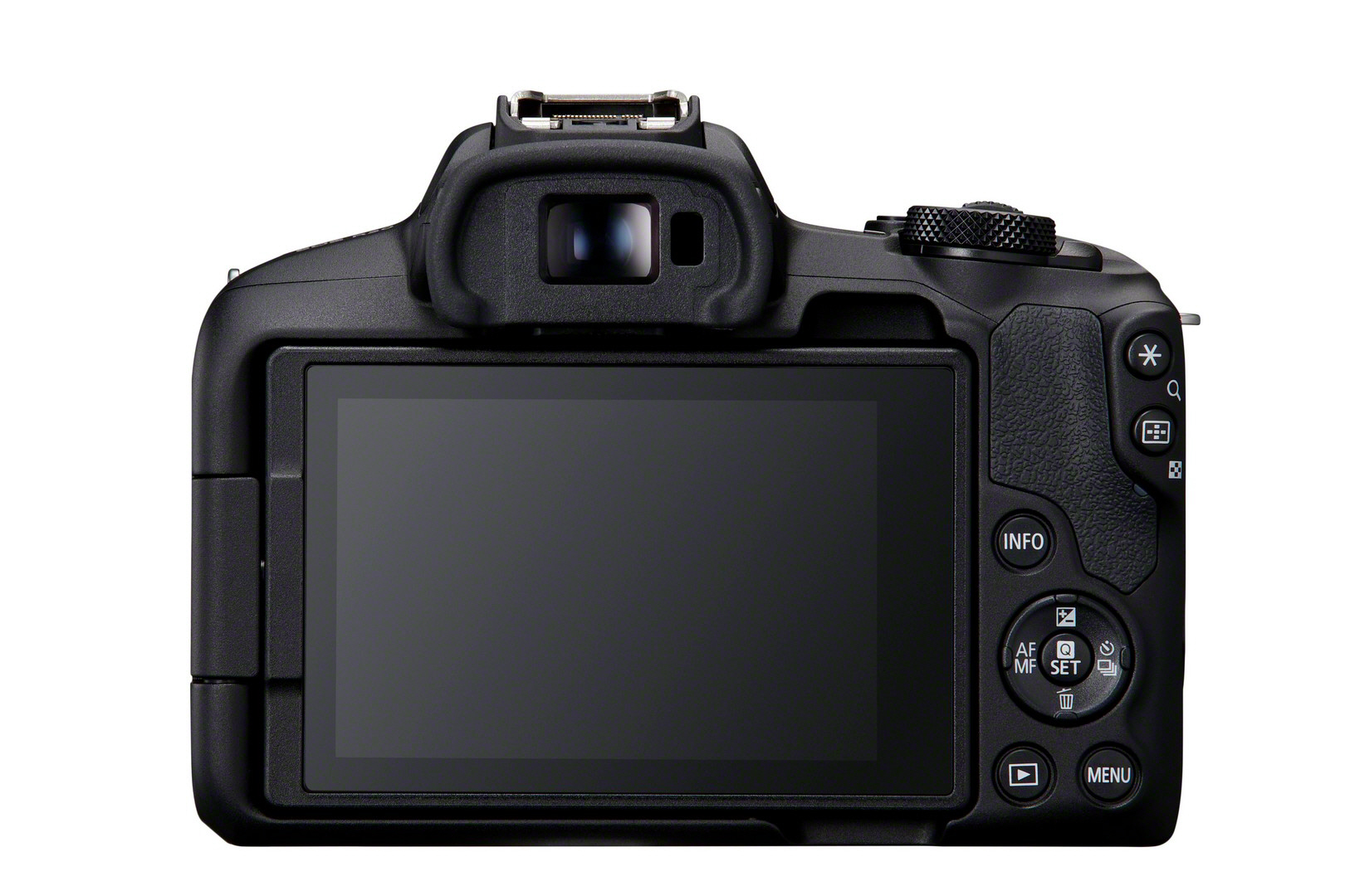 Canon EOS R50 24,2 MP APS-C 4K Systemkamera-Kit mit RF-S 18-45 IS STM und RF-S 55-210 IS STM Schwarz