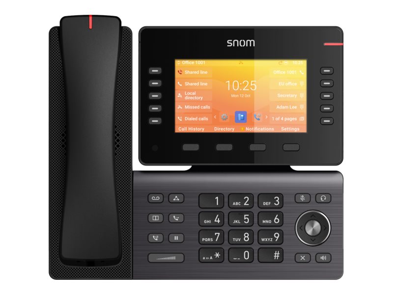Snom D892M Schnurloses VoIP-Telefon Schwarz