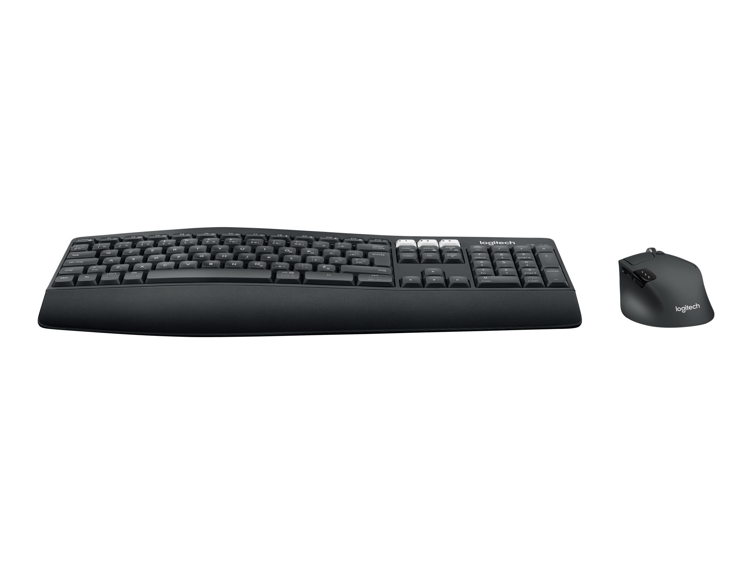 Logitech MK850 Performance Tastatur-und-Maus-Set Bluetooth 2.4 GHz Schwarz