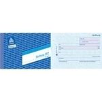 AVERY Zweckform Formularbuch "Quittung", A6 quer, 2x50 Blatt 2. Blatt ohne Perforation zum Verbleib im Buch (321)