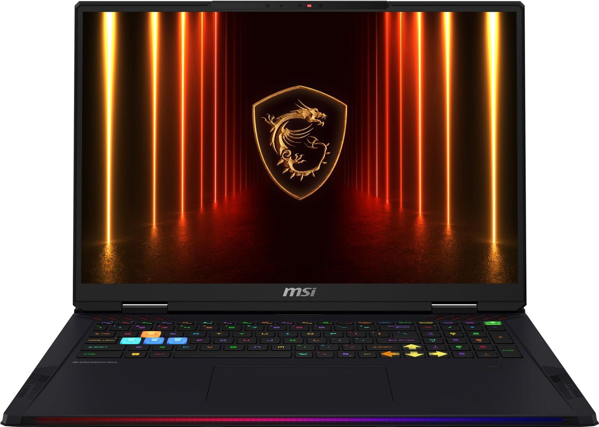 MSI Raider A18 HX A9WIG-080 - 18" UHD+ MiniLED 120Hz Display, AMD Ryzen 9 9955HX3D, 64GB DDR5 RAM, 2TB SSD, NVIDIA GeForce RTX 5080, Windows 11 Home (00182L-080)
