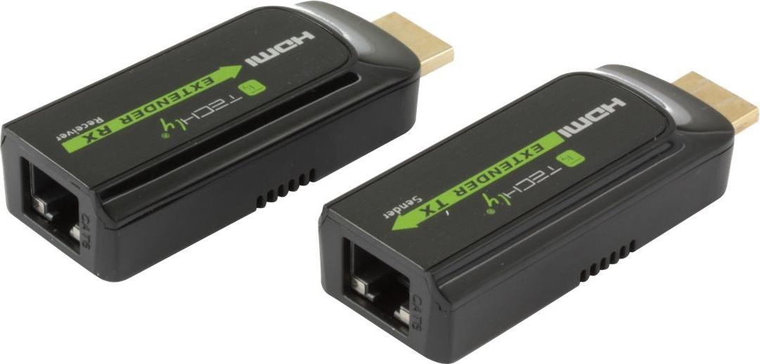 HDMI Extender über Cat.6/6A/7, max. 40m Hersteller: Techly (IDATA-EXT-E70S)