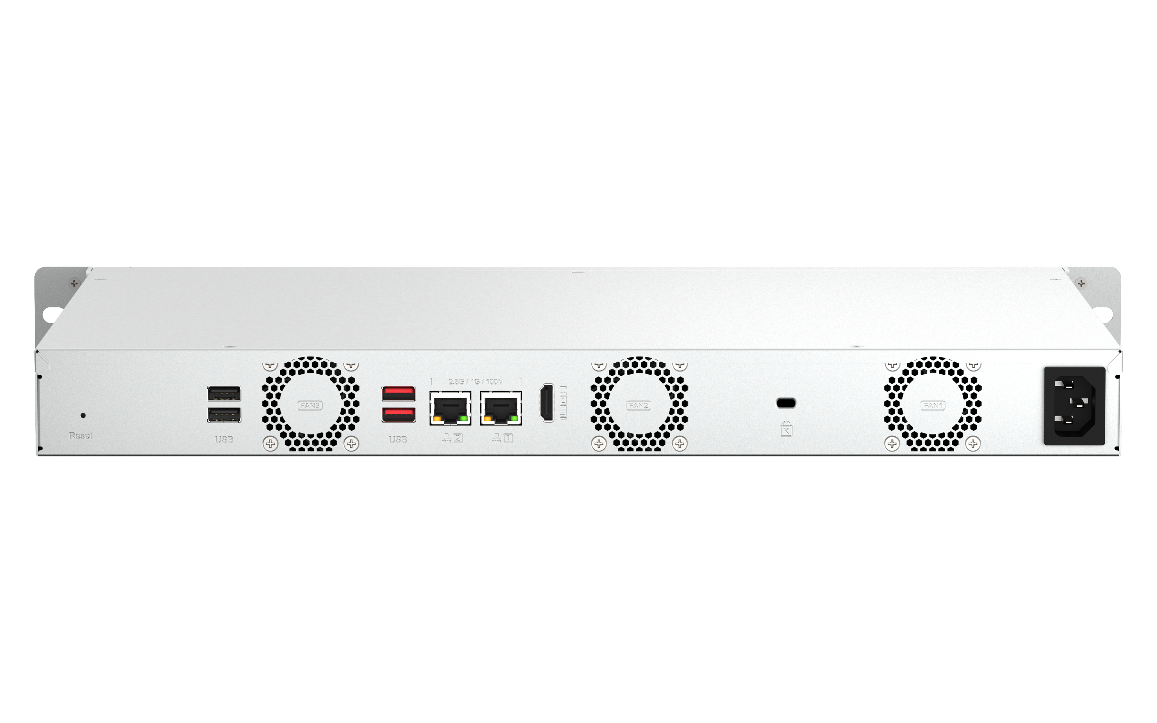 QNAP TS-464eU NAS Rack 1U Intel Celeron N5095 8 GB RAM Schwarz