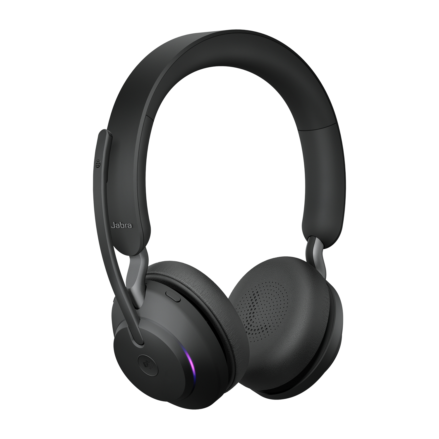 Jabra Evolve2 65 MS Stereo On-Ear Bluetooth Headset Schwarz