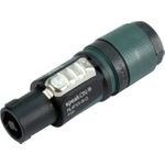 NEUTRIK NL4FXX-W-S - speakON Kabelstecker 4-polig mit Spannzangenzugentlastung (NL4FXX-W-S)