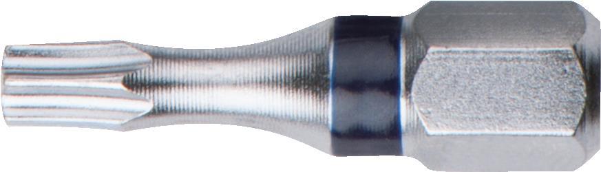 KS TOOLS 1/4" TORSIONpower Bit TX, 25mm, TB30, mit Bohrung (918.3630)