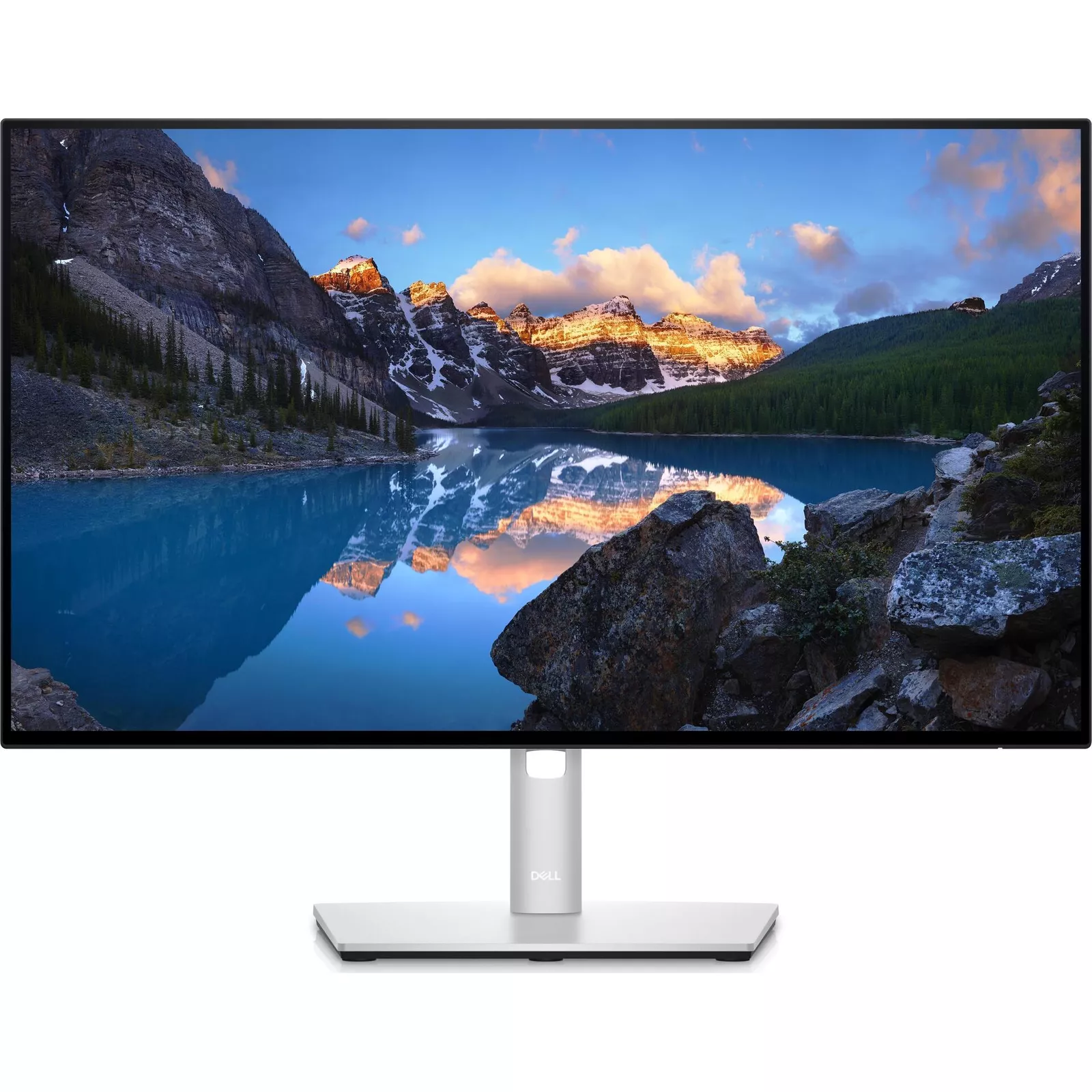 DELL UltraSharp U2422HE 61 cm (24 Zoll) 1920 x 1080 Pixel Full HD LCD Schwarz - Silber [Energieklasse C] (DELL-U2422HE) (geöffnet)