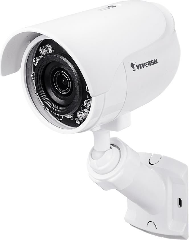 VIVOTEK IB8360 Mini Bullet IP Kamera, 2 MP, 30fps, H.264, Smart Stream II, 12M IR, PoE, IP66, VIVOCloud (IB8360)